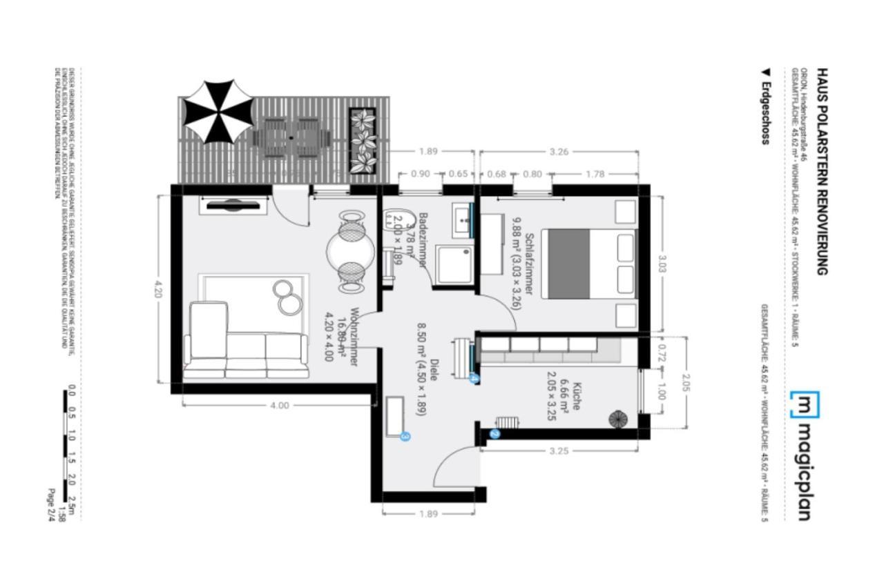 Haus Polarstern Ferienwohnung Orion Borkum Exteriér fotografie